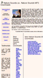 Mobile Screenshot of nature-downloads.naturesounds.ca